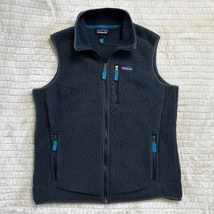 Patagonia Black Fleece Vest Men’s XL